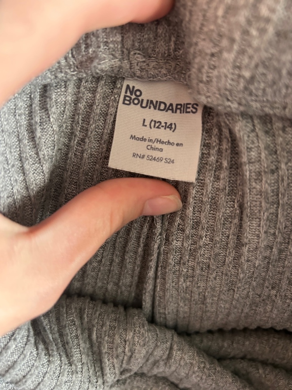 Grey No Boundaries Lounge Flare Leggings - Picture 2 of 2